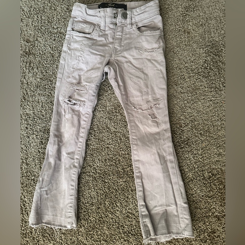 Jordan Craig Kids Distressed Gray Jeans